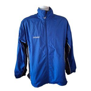 Vintage Reebok Full-Zip Windbreaker Jacket Mens Blue Large